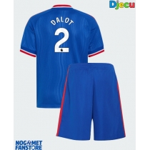 Manchester United Diogo Dalot #2 Gostujuci Dres za djecu 2026-27 Kratak Rukav (+ Kratke hlače)